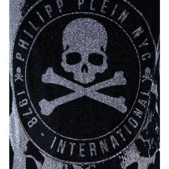 Phlipp Plein T-shirt Black Drip - Picture 3 of 5